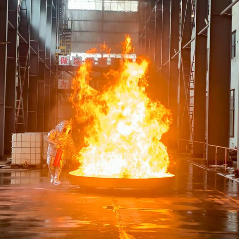 PLENT e SXFIREPRO Completano le prove sul campo del nuovo prodotto in schiuma antincendio