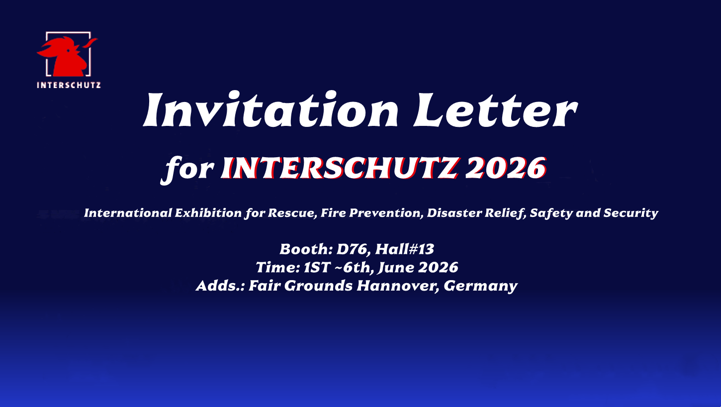 Caloroso invito a visitare il nostro stand alla INTERSCHUTZ 2026 ad Hannover
