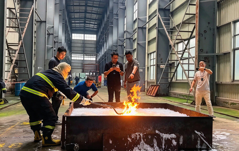 Il nostro concentrato di schiuma senza fluoro SFFF è certificato UL!
